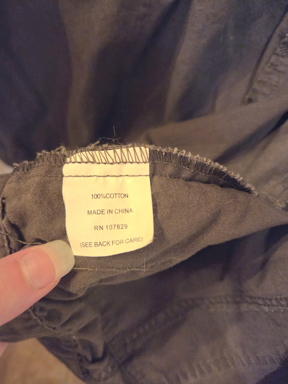 Utility Drawstring Jacket - Olive Green - Picture 9 of 10